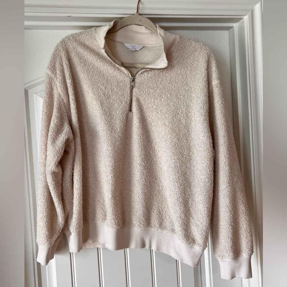 Time & Tru 1/4 Zip Pullover (lightweight)